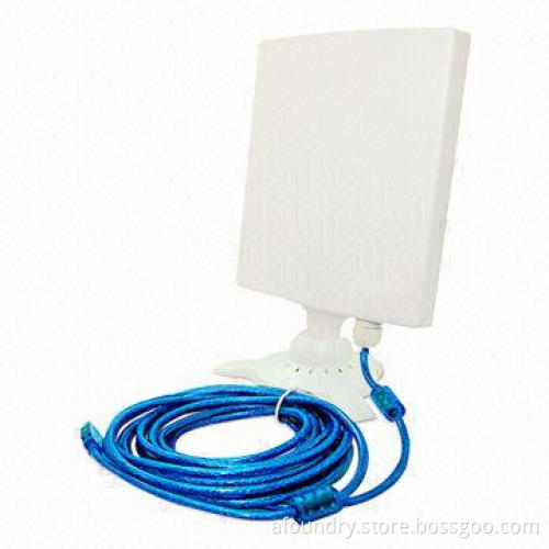 Wlan USB 2.0 wireless network card with high-gain internal antenna